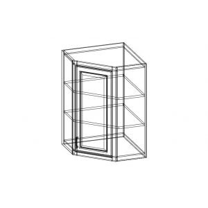 Wall Diagonal Corner Cabinet (24"W X 36"H X 12"D)